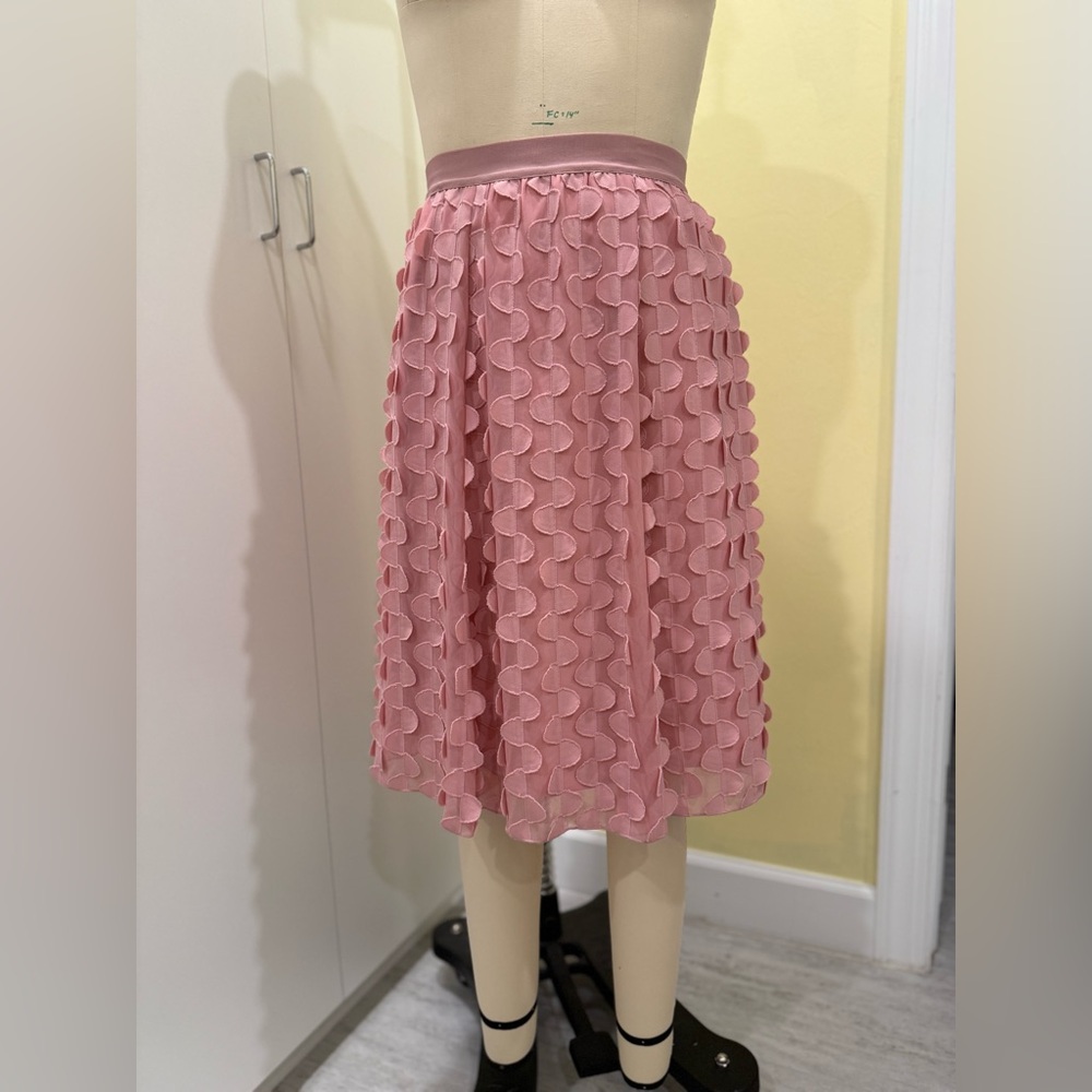 Ann Taylor Soft Pink Women's Pull On Skirt